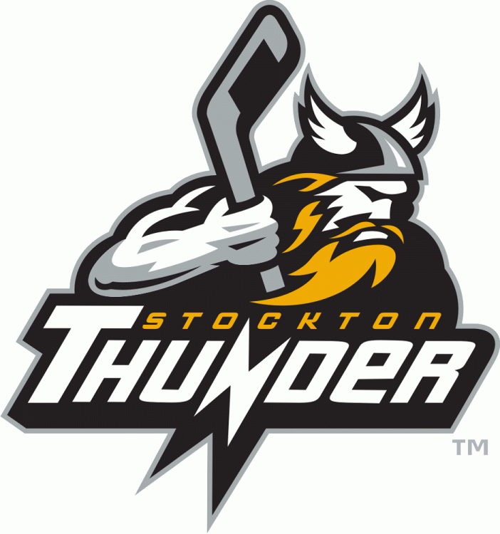 stockton thunder 2005-pres primary logo iron on transfers for T-shirts